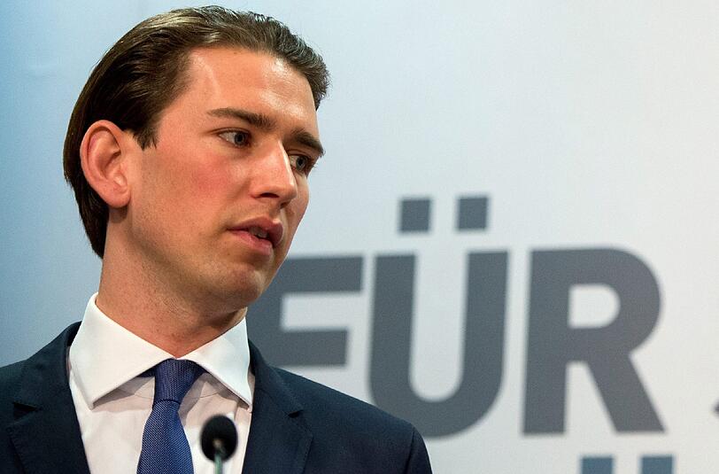 Österreichs Außenminister Kurz: "Die Balkan-Route muss geschlossen bleiben." Foto: Christian Bruna/Archiv