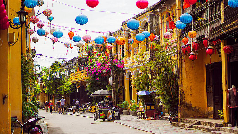 Die Stadt Hoi An wurde zum UNESCO Weltkulturerbe ernannt