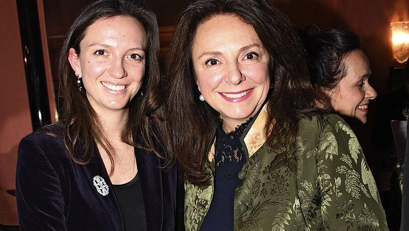 Uschi Dämmrich von Luttitz (rechts) darf sich freuen: Ihre Tochter Stephanie erwartet ihr erstes Kind.