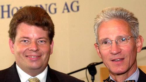 Stefan Schörghuber und Klaus N. Naeve (r.): Der Jurist wird der Nachfolger des verstorbenen Unternehmenschefs. Stefan Schörghuber und Klaus N. Naeve (r.): Der Jurist wird der Nachfolger des verstorbenen Unternehmenschefs.