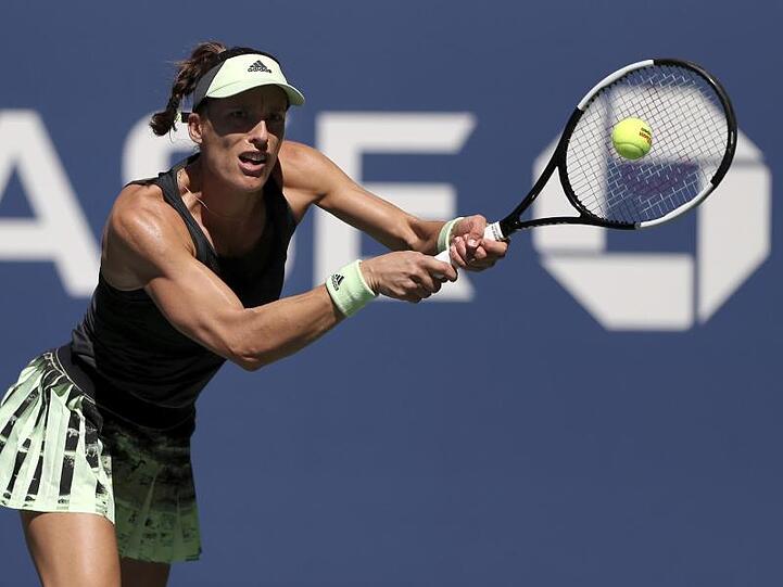 Steht bei den US Open in Runde drei: Andrea Petkovic in Aktion.