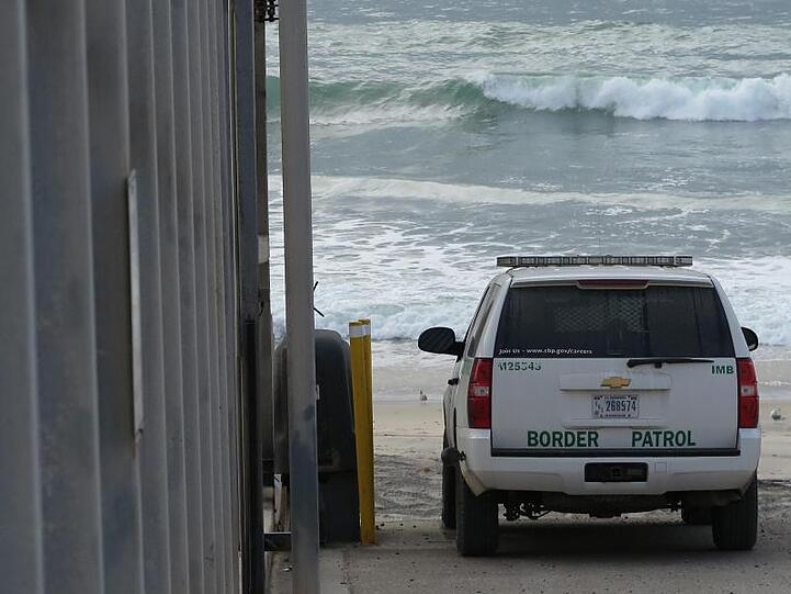 Eine US-Grenzpatrouille bei San Diego.