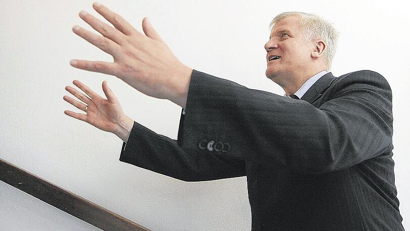 Sein Griff nach der Macht hatte endlich Erfolg: Horst Seehofer.Foto: ddp