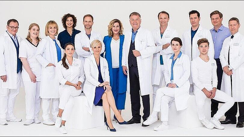Der Hauptcast von "In aller Freundschaft".