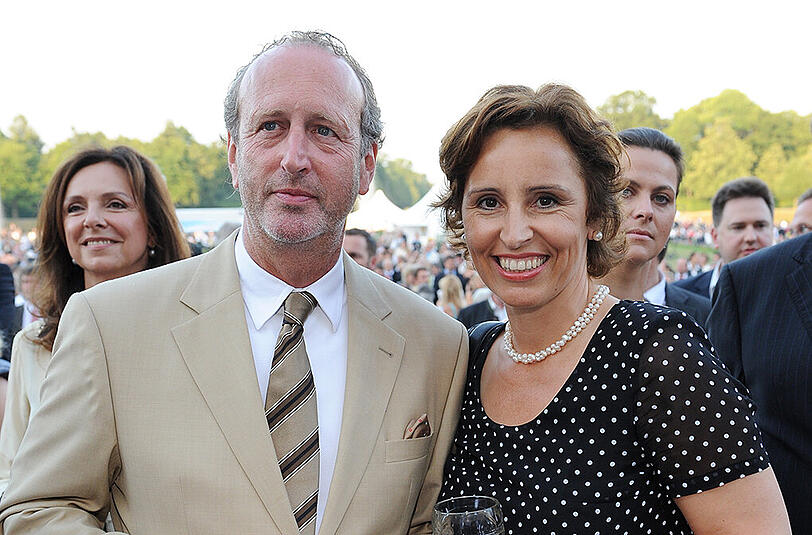 Dr. Hubert Haderthauer mit seiner Frau Christine. (Archivfoto)