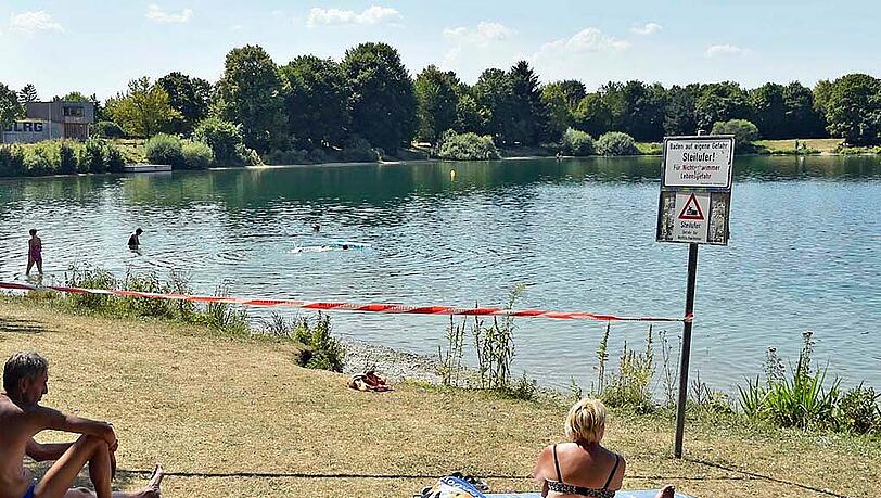 Der Fasaneriesee im Münchner Norden. Hier musste eine Frau am Donnerstagnachmittag reanimiert werden. Der Fasaneriesee im Münchner Norden. Hier musste eine Frau am Donnerstagnachmittag reanimiert werden.