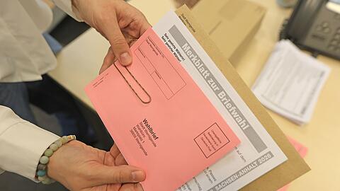Jeder B&uuml;rger kann auf Antrag auch per Brief abstimmen bei der Landtagswahl.