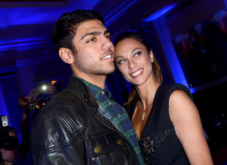 Lilly und Noah Becker bei der Ankunft zur Basler-Show im Hotel de Rome.