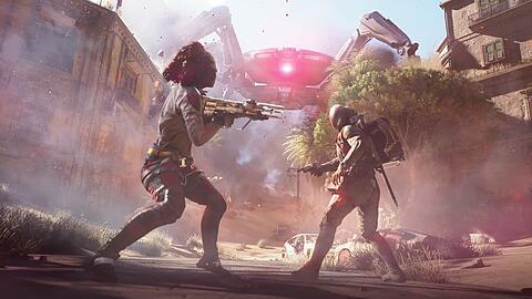 In "Arc Raiders" geht es gegen Robotergegner und andere Spieler.