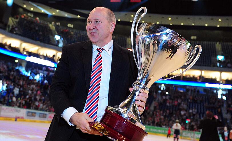 Mit den Eisbären Berlin fünfmal DEL-Meister und nun beim EHC: Don Jackson.