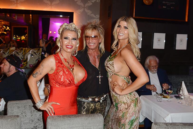 Bert Wollersheim mit Frau Ginger Costello und Micaela Schäfer