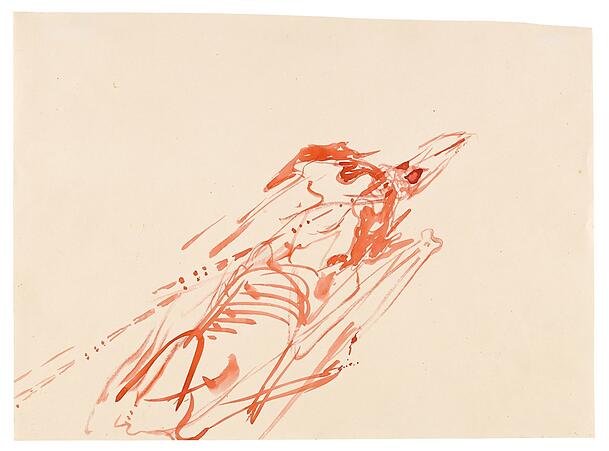 Auch Joseph Beuys zeichnete Hirsche