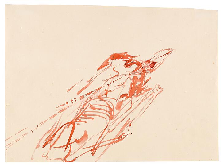 Auch Joseph Beuys zeichnete Hirsche