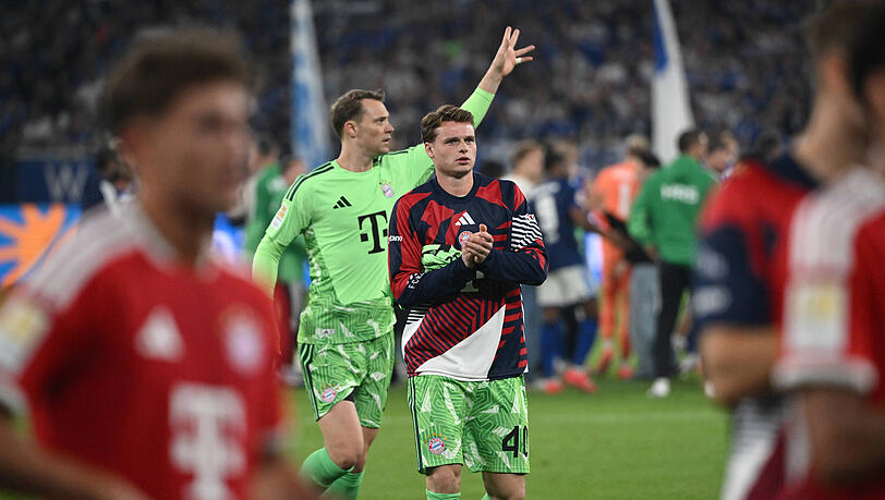F&ouml;rderer von Jonas Urbig: Bayern-Kapit&auml;n Manuel Neuer.
