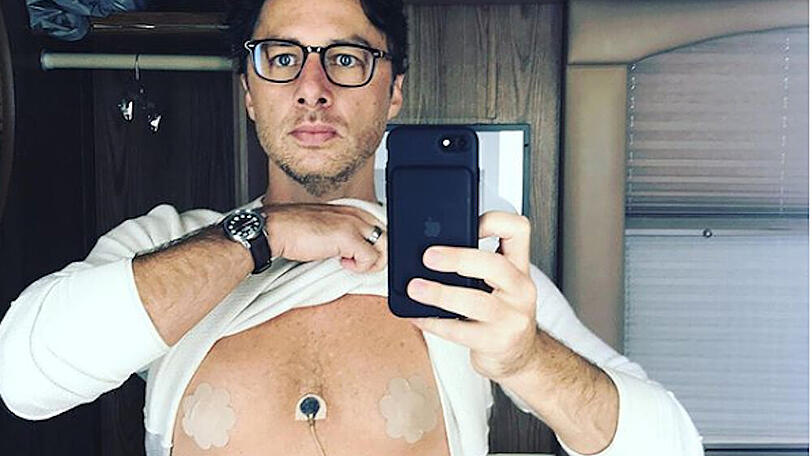 Zach Braff zaubert sich seine "Rosinen" weg