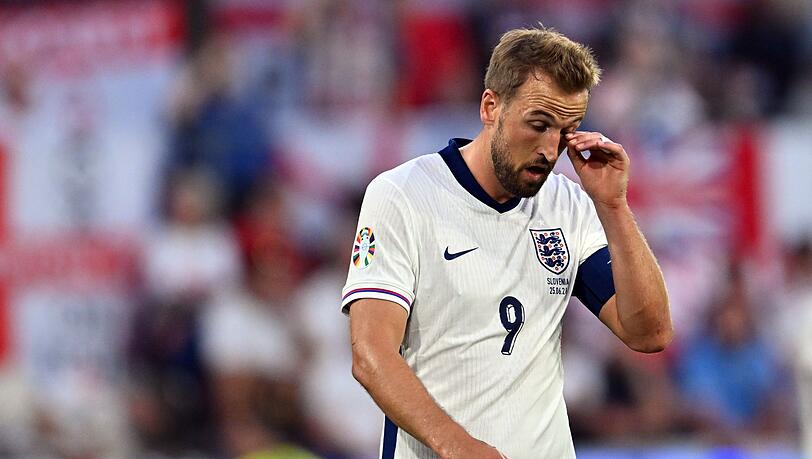 Die Three Lions um Harry Kane zeigten gegen Slowenien erneut einen zähen Auftritt.