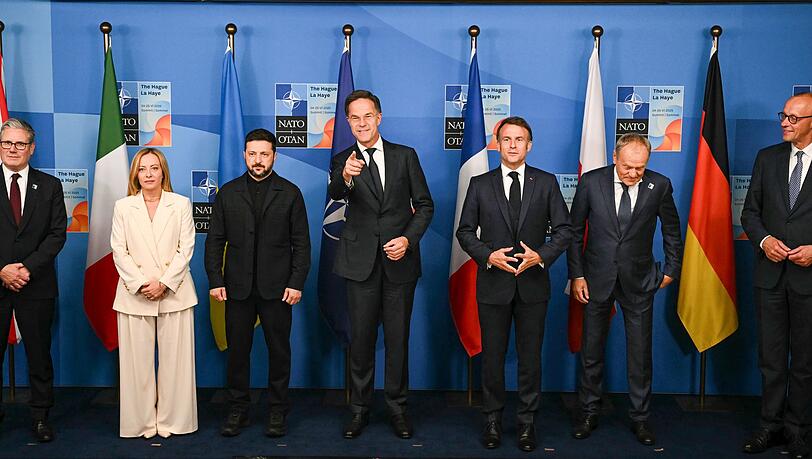 Ein E5-Treffen auf Spitzenebene gab es zuletzt 2025 - damals mit dem ukrainischen Präsidenten Selenskyj. (Archivbild) Ein E5-Treffen auf Spitzenebene gab es zuletzt 2025 - damals mit dem ukrainischen Präsidenten Selenskyj. (Archivbild)