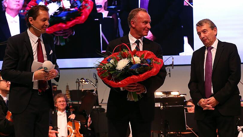 Ausgezeichnet: Bayern-Boss Rummenigge. Ausgezeichnet: Bayern-Boss Rummenigge.