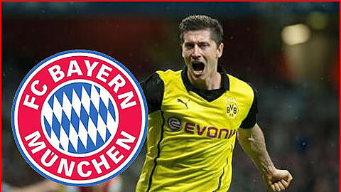 Seit dem 1. Januar darf BVB-Stürmer Robert Lewandowski unterschreiben - heute hat er es getan, beim FC Bayern, bis 2019.