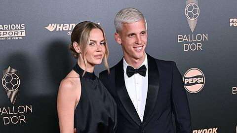 Laura Abla und Dani Olmo sind seit 2023 ein Paar. Ihre Beziehung machten sie am Neujahrstag 2024 &ouml;ffentlich.