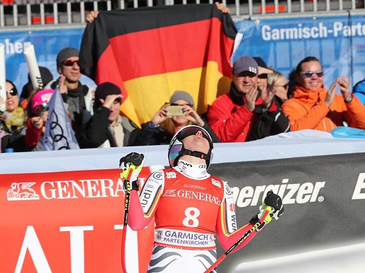 Schnellste auf der Abfahrt in Garmin: Viktoria Rebensburg.