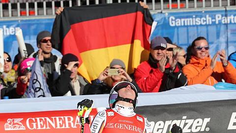 Schnellste auf der Abfahrt in Garmin: Viktoria Rebensburg.