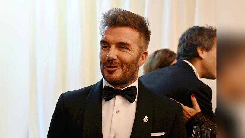 David Beckham feiert seinen Geburtstag ein paar Wochen zu früh.
