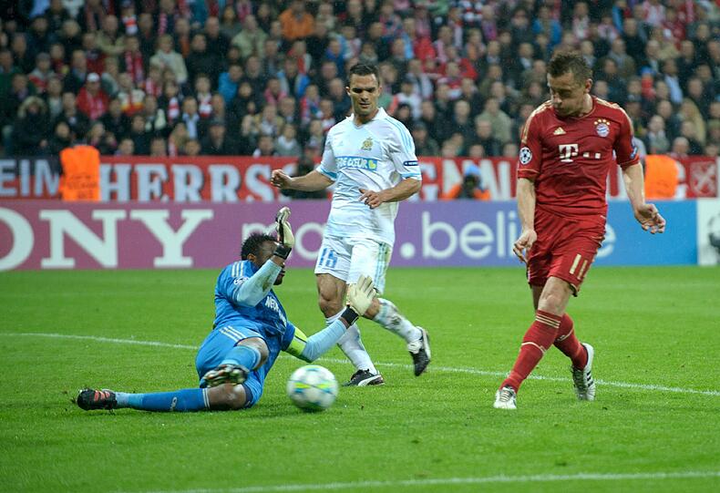 Bayern gegen Marseille - die Bilder des Spiels.