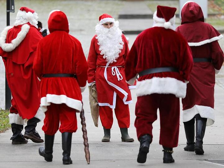 Weihnachtsmänner sind rar.