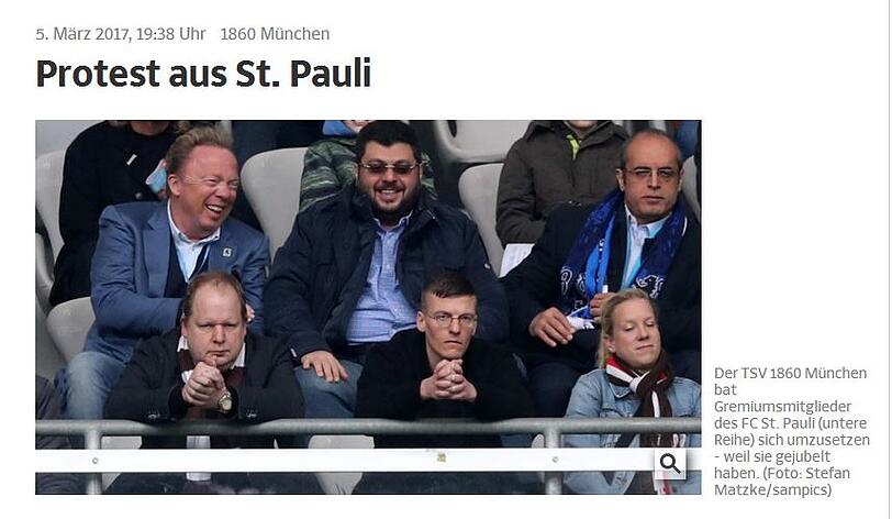 Den Ausschluss thematisierte die Süddeutsche in ihrem Spielbericht: "Es gab also mal wieder nicht nur die eine Wahrheit über dieses Spiel. Nicht umsonst heißt ein alter Fußballerspruch: 30 300 Zuschauer (so viele waren es am Samstag in der Arena), 30 300 Meinungen. Es hätten 30 301 Meinungen sein können, aber eine Reporterin, die normalerweise für die Bild-Zeitung über die Spiele der Löwen berichtet, war nicht anwesend - der TSV 1860 verweigerte ihr die Akkreditierung wegen ihrer Schilderung des Umgangs des Klubs mit Mittelfeldspieler Matmour.