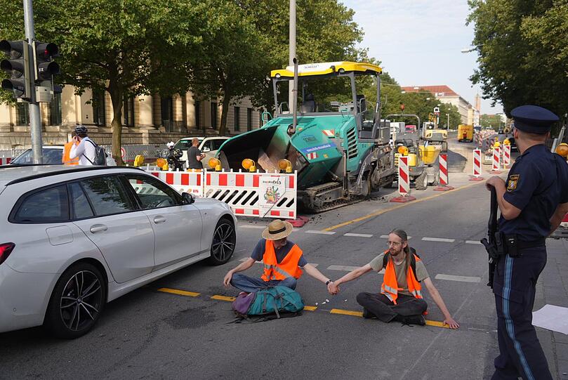 Die Polizei ist in München vor Ort.