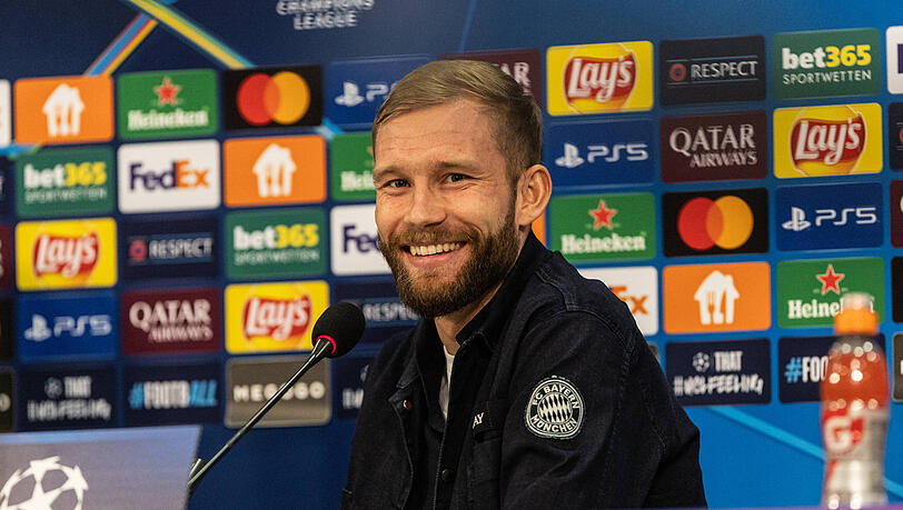 Wird bald Papa: Bayern-Kicker Konrad Laimer.
