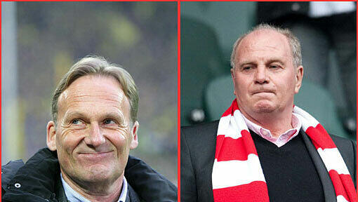 "Es wäre nicht dumm von ihm, BVB-Aktien nachzukaufen" - meinte Watzke über Bayerns Präsident Hoeneß. "Es wäre nicht dumm von ihm, BVB-Aktien nachzukaufen" - meinte Watzke über Bayerns Präsident Hoeneß.