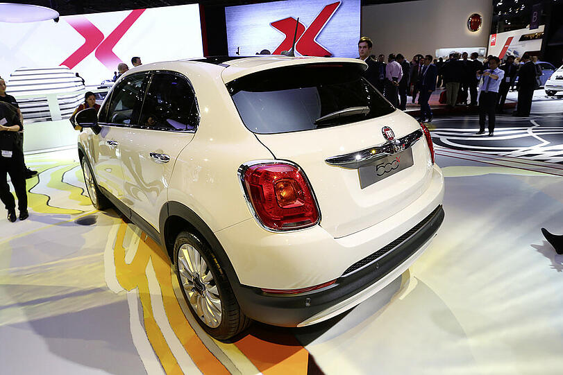 Der Fiat 500X ist eng mit dem Jeep Renegade verwandt, der auch in Italien gebaut wird.