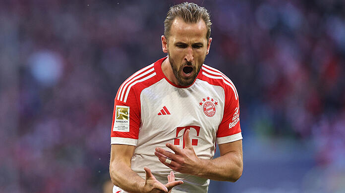 Trifft, wie er will: Bayern-Stürmer Harry Kane.