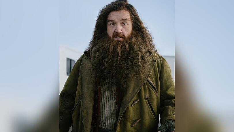 Nick Frost schlüpft in der "Harry Potter"-Serie in die Rolle des gutmütigen Halbriesen Rubeus Hagrid.