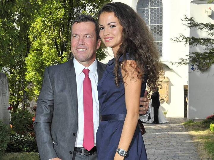 Mit Anastasia Klimko hat Lothar einen gemeinsamen Sohn
