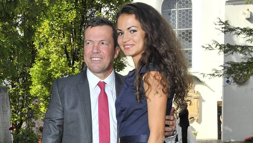 Mit Anastasia Klimko hat Lothar einen gemeinsamen Sohn Mit Anastasia Klimko hat Lothar einen gemeinsamen Sohn