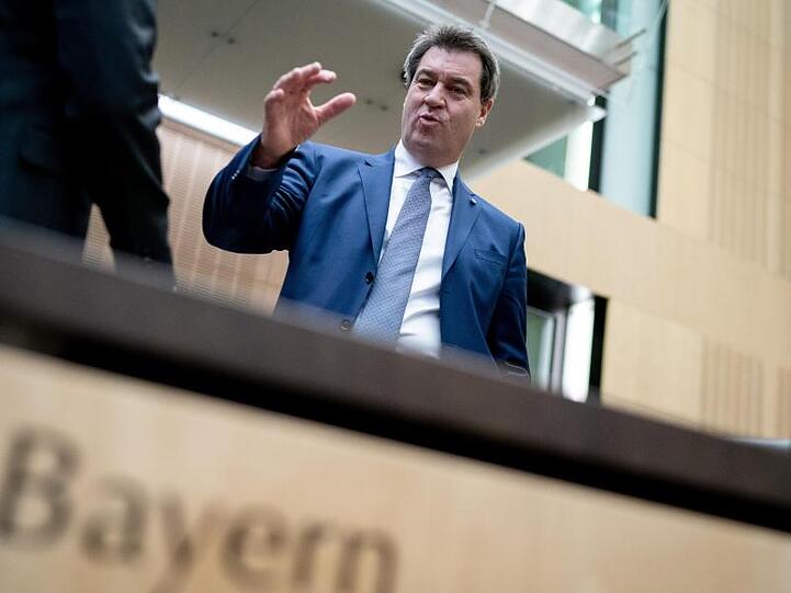 Markus Söder (CSU), Ministerpräsident von Bayern, nimmt an der Sitzung des Bundesrats teil. Foto: Kay Nietfeld