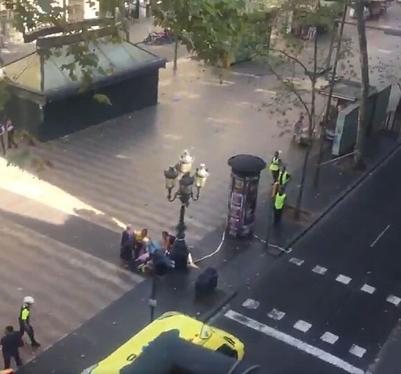 Terroranschlag in Barcelona. Die Bilder