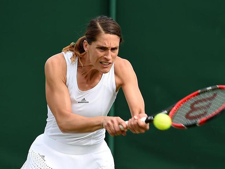 Auch Andrea Petkovic schied in Wimbledon aus.
