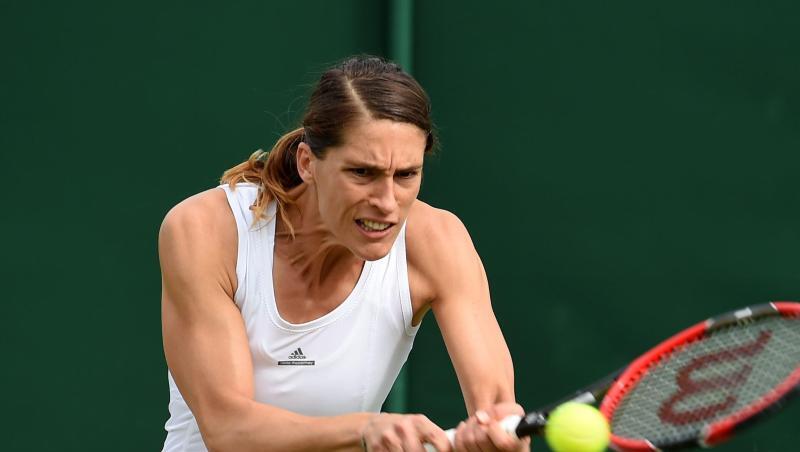 Auch Andrea Petkovic schied in Wimbledon aus. Auch Andrea Petkovic schied in Wimbledon aus.