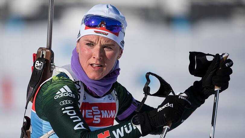 Läuferisch eine der Besten: Denise Herrmann. Läuferisch eine der Besten: Denise Herrmann.