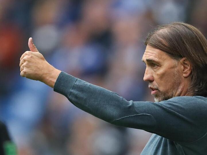 Augsburgs Trainer Martin Schmidt. Foto: Friso Gentsch/Archivbild