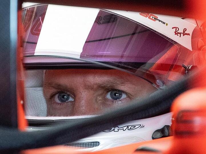 Muss bei seinem Heimrennen von weit hinten starten: Sebastian Vettel.