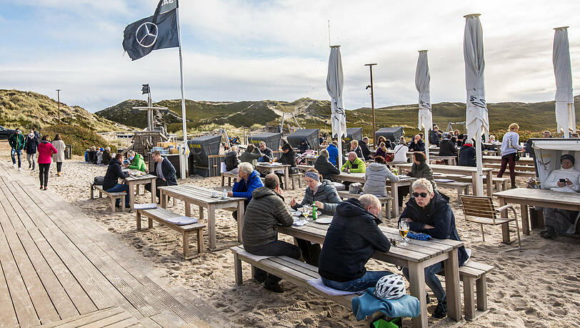 Das Restaurant "Sansibar" auf Sylt zieht auch viele VIPs an