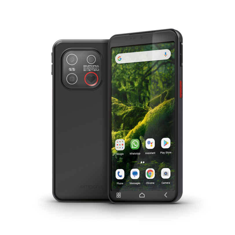 Dieses einfach bedienbare Smartphone mit Notfallknopf überzeugt in den Kategorien "Ausstattung" und "Bedienkomfort" auf ganzer Linie.