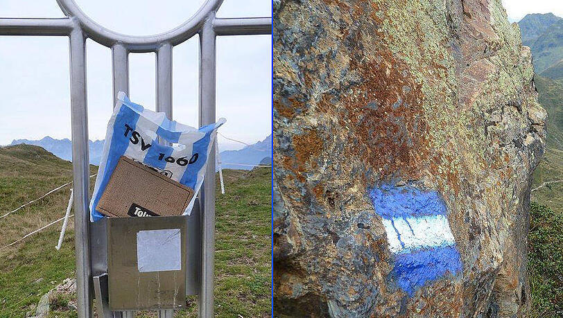 Hier waren offensichtlich Löwen-Fans am Werk Hier waren offensichtlich Löwen-Fans am Werk