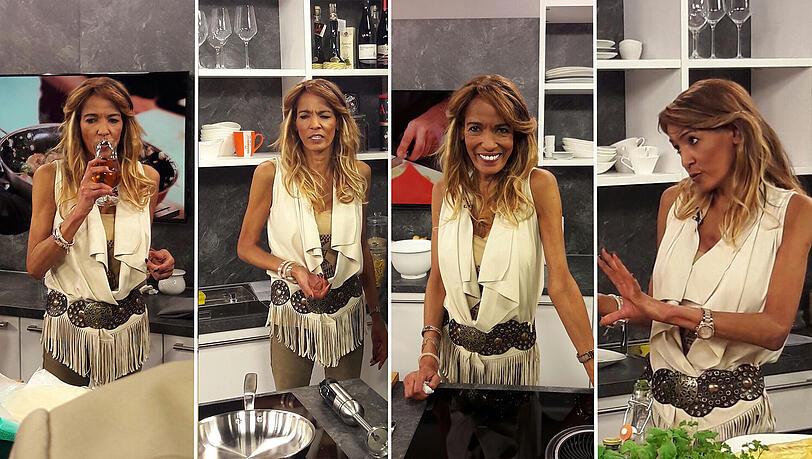 Nadja abd el Farrag legt einen Chaos-Auftritt im TV hin Nadja abd el Farrag legt einen Chaos-Auftritt im TV hin