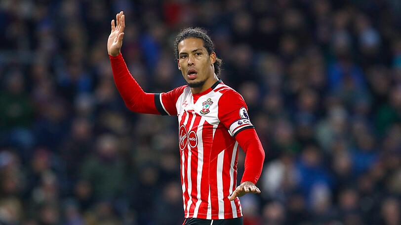 Platz 10: Virgil van Dijk (Niederlande) wechselte im Winter-Transferfenster 2018 für 84,5 Millionen Euro vom FC Southampton zum FC Liverpool.